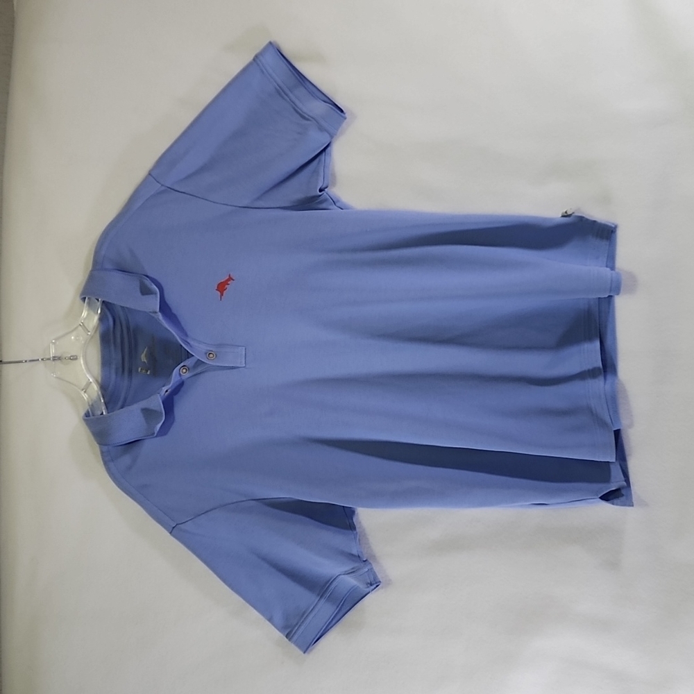 TOMMY BAHAMA Polo Collar Blue  sz. XL Shirt